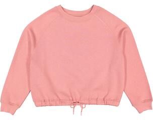LAT 3528 Women's Boxy Fleece T-Shirt in Mauvelous size Small   60/40 cotton/polyester fleece