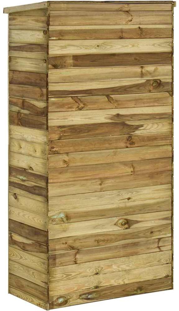 vidaXL Abri à outils pour jardin Pin 85x48x177 cm