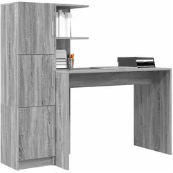 vidaXL, Schreibtisch, Marmonor (50 x 124 x 124 cm)