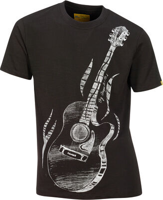 Xam Schrock T-Shirt Acoustic Hero S Schwarz