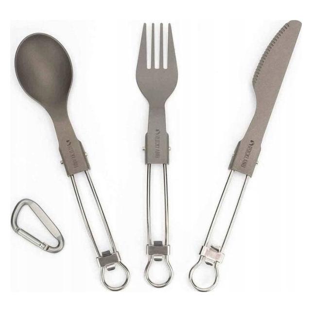Rockland Sztućce Titanium Tools łyżka widelec nóż (R169)