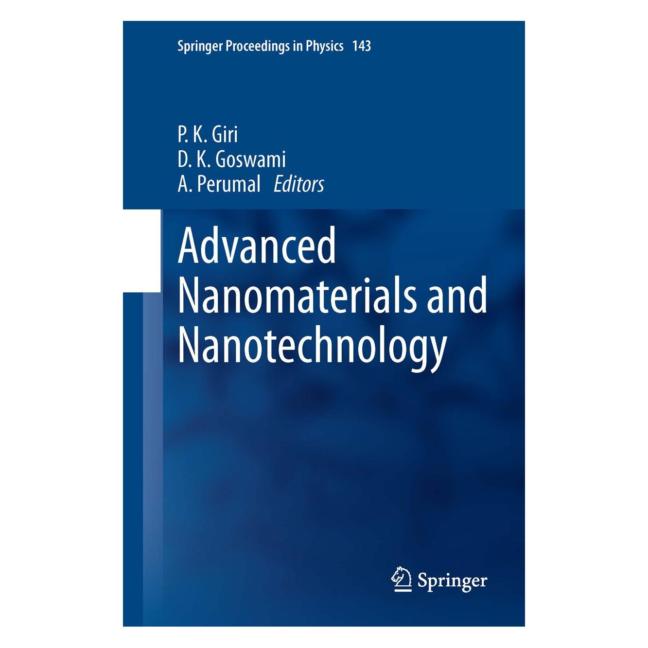Springer Advanced Nanomaterials and Nanotechnology (Englisch, Hardcover, A. Perumal, D. K. Goswami, P. K. Giri) (9783642342158)