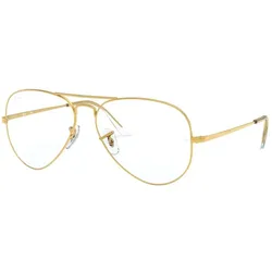 Brille Ray-Ban Vista 0RX6489 AVIATOR 3086 Gold Gr. 58/14