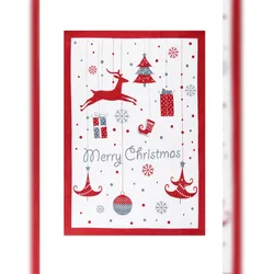 Excelsa Geschirrtuch Merry Christmas Baumwolle 50Xh0,1X70 Cm Bunt