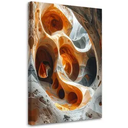LEINWANDBILD 3D und geometrisch 80x120cm