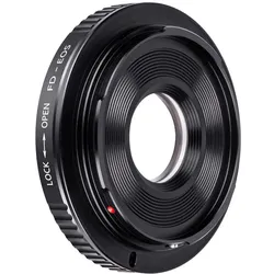 K&F Concept K&F Adapter für Canon FD Objektiv auf EOS EF (Neuheit), Objektivadapter, Schwarz