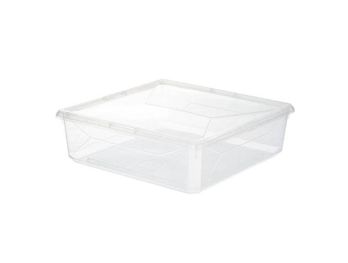 Aufbewahrungsbox BENITA durchsichtig 30x30x9.5cm
