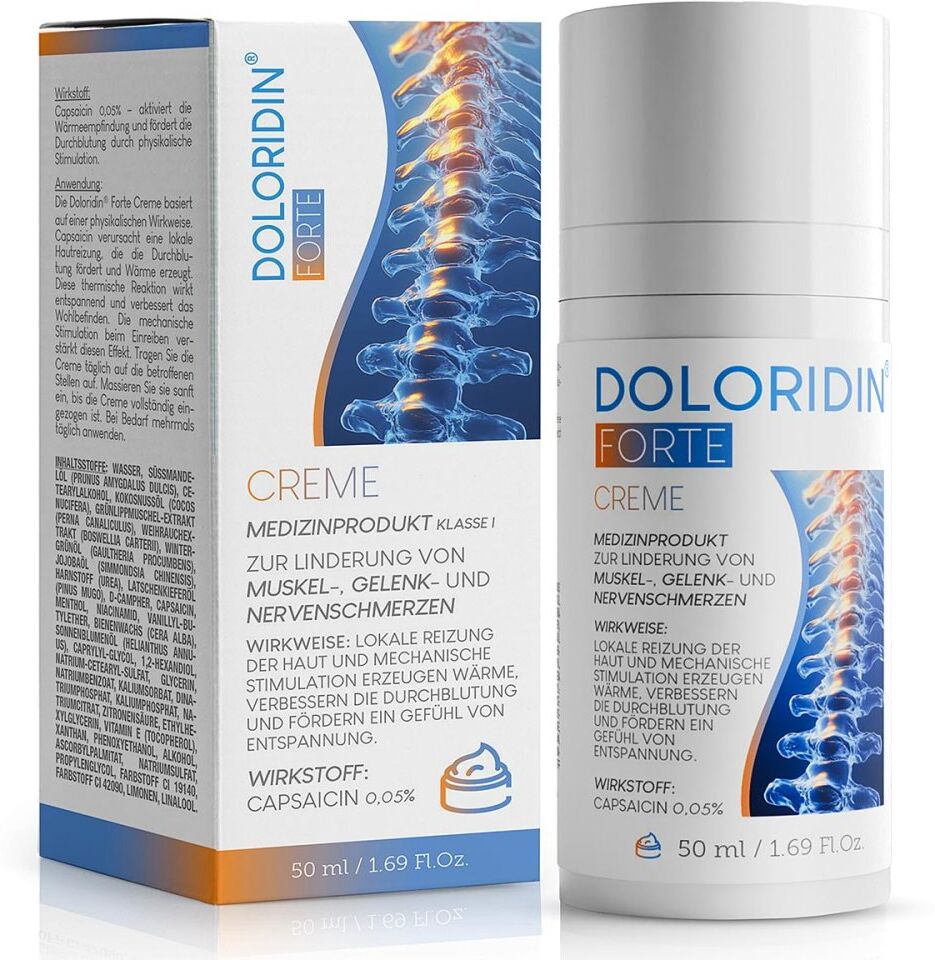 Doloridin® Forte Creme mit Capsaicin