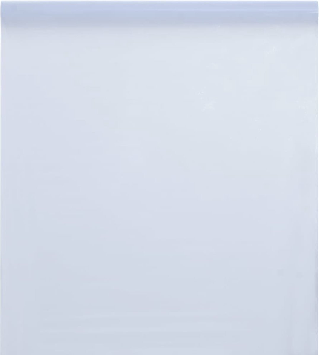 vidaXL Vensterfolie Frosted Wit Verstelbaar PVC