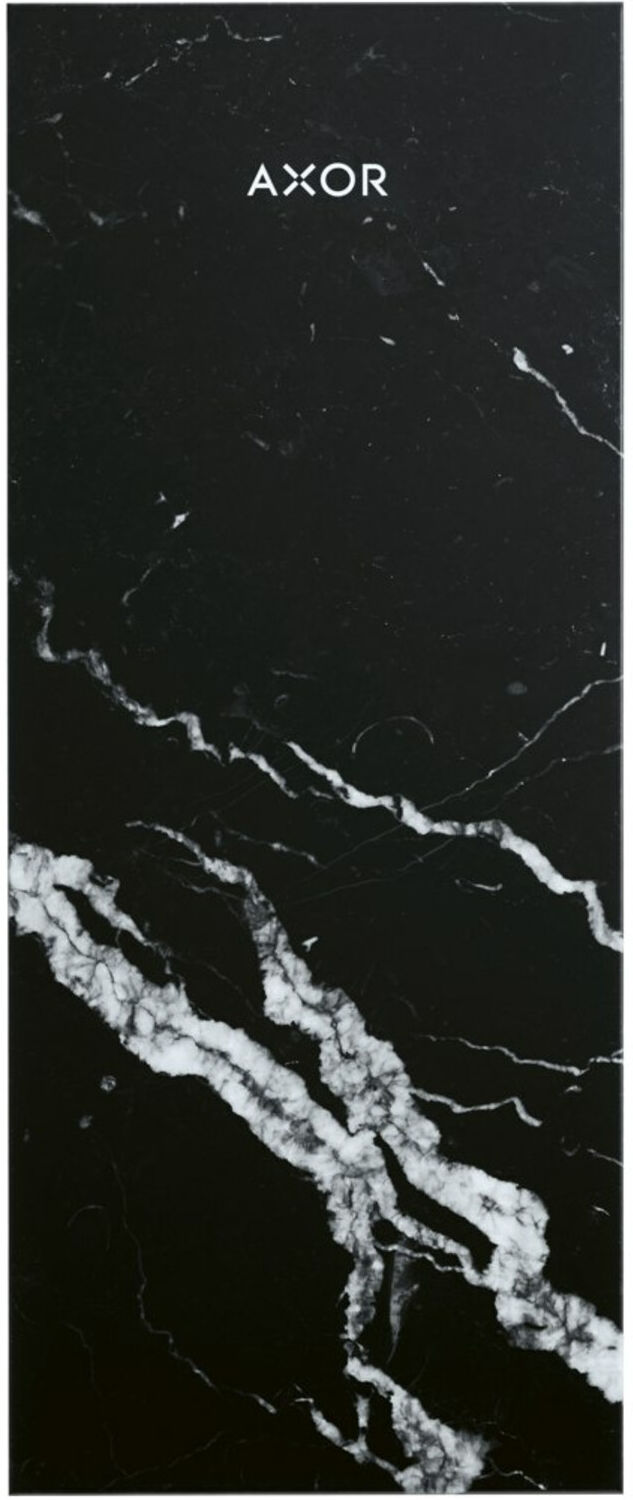 Hansgrohe Platte Axor MyEdition 245x82mm, Marmor Nero Marquina (47914000)