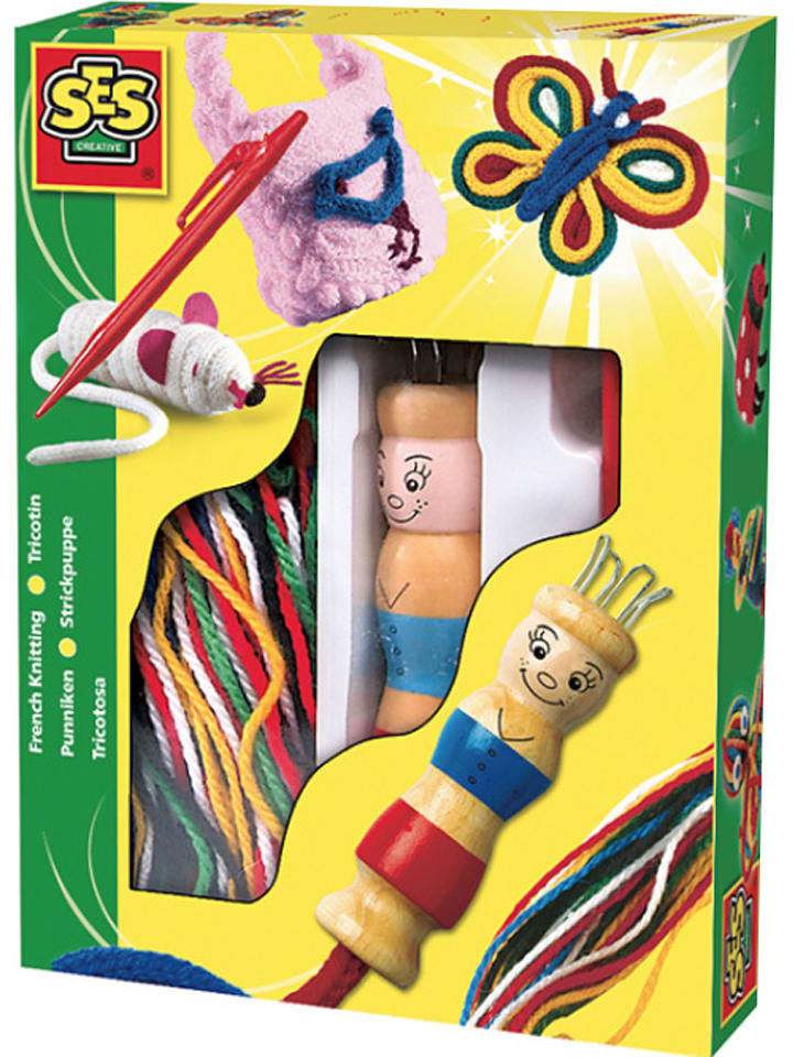 SES Kreativset "Strickpuppe" - ab 5 Jahren - onesize