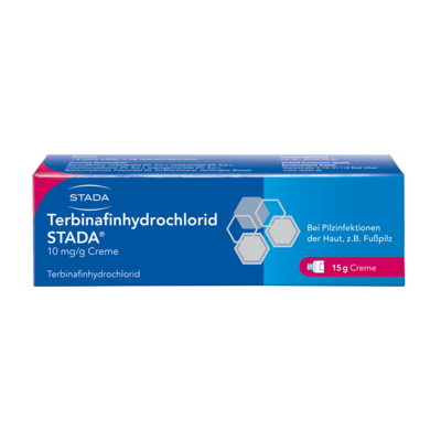 STADA Consumer Health Deutschland GmbH TERBINAFINHYDROCHLORID STADA 10 mg/g Creme 15 g 02904935