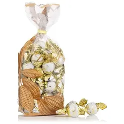 LINDT Vollmilch Kugeln mit Marc Champenois gefüllt, mit Alkohol 48 Stück, Inhalt 600g