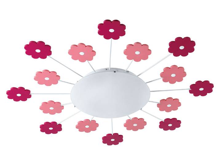 Eglo Deckenleuchte Viki 1 Pink-Weiss 60 W