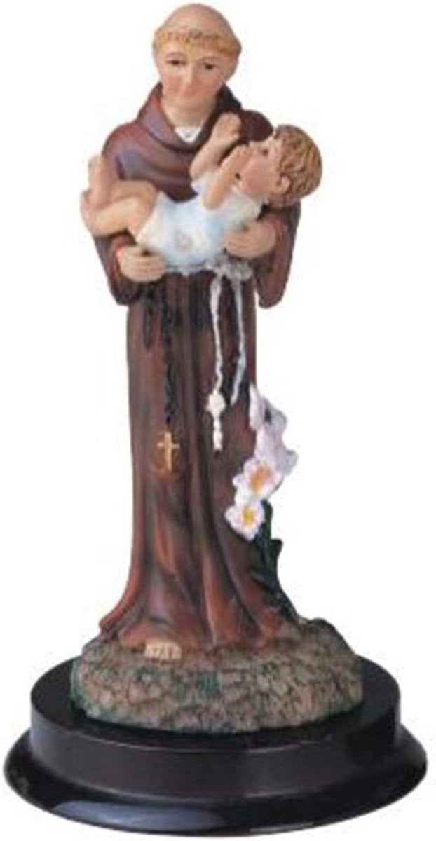 Multicolor Religieus Beeldje met Gedetailleerd Vakmanschap, Hoogte: 12,7 cm