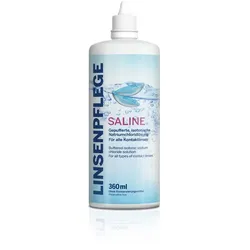 Linsenpflege Saline 360 ml