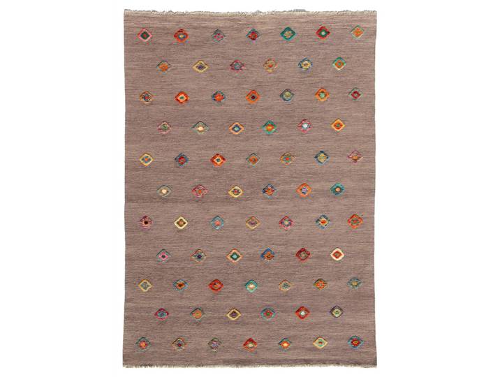 Kelim Afghan Nimbaft Edition Teppich 173x240 Handgewebt Modern Orientteppich Designteppich Wolle