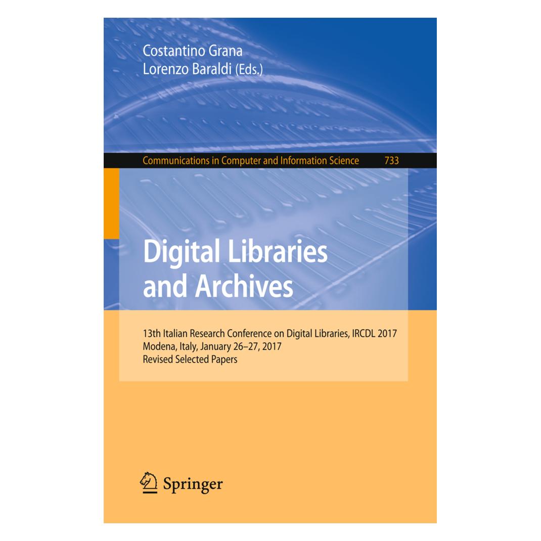 Springer Digital Libraries and Archives (Englisch, Softcover, Costantino Grana, Lorenzo Baraldi) (55940288)