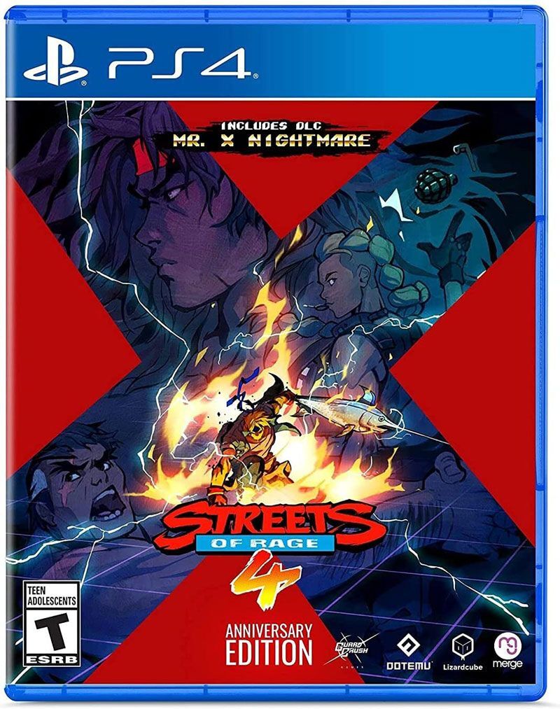 Streets Of Rage 4 Anniversary Edition PS4