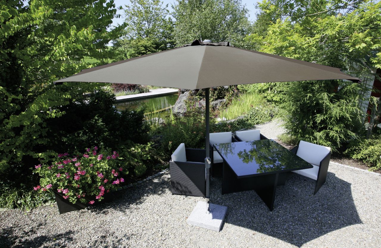 Schneider Schirme Schneider Sonnenschirm Korsika braun Ø 320 cm