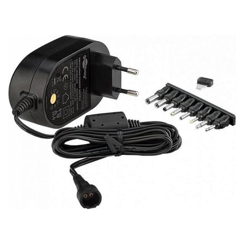Varia Universal-Netzteil, 3-12 V, max. 27 W und 2,25 A, 8x DC-Adaptern (NB-9051) (NB-9051)