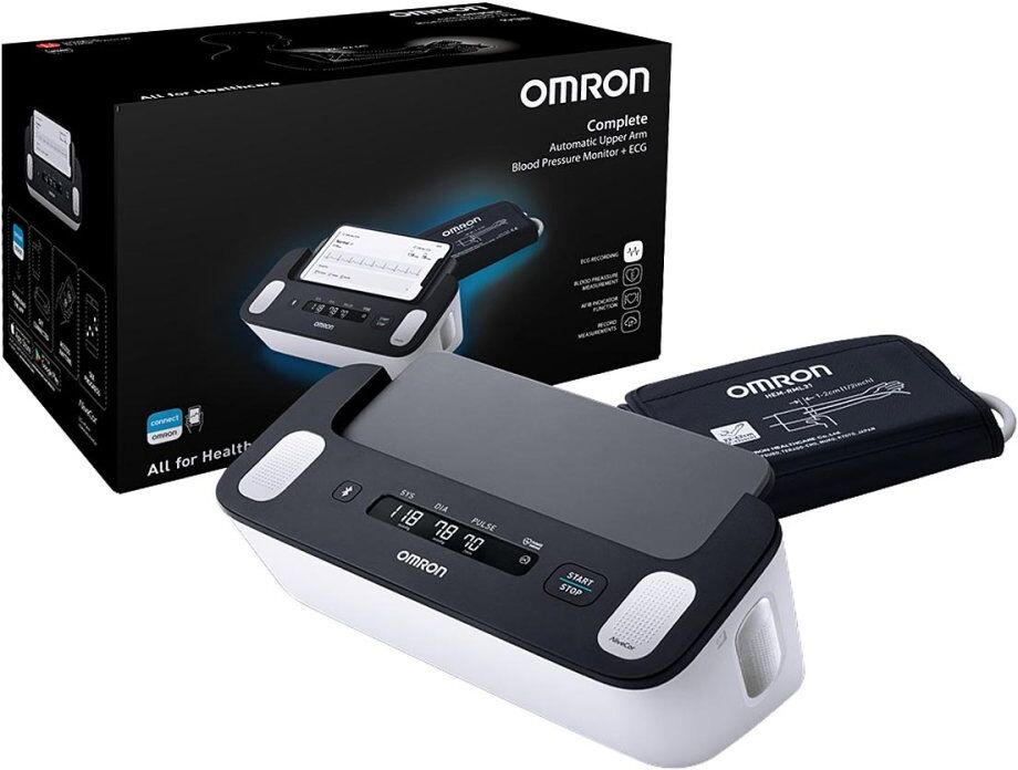 Omron Complete Oberarm Blutdruckmessgerät+EKG 1stk