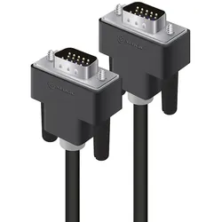 ALOGIC Display Accessories VGA-Kabel 2 m VGA (D-Sub) SVGA Schwarz