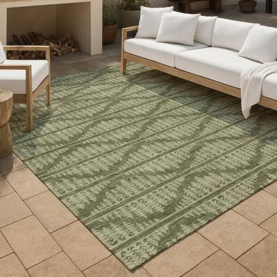 Addison Rugs Machine Washable Indoor/ Outdoor Ombre Tripp Chantille Rug