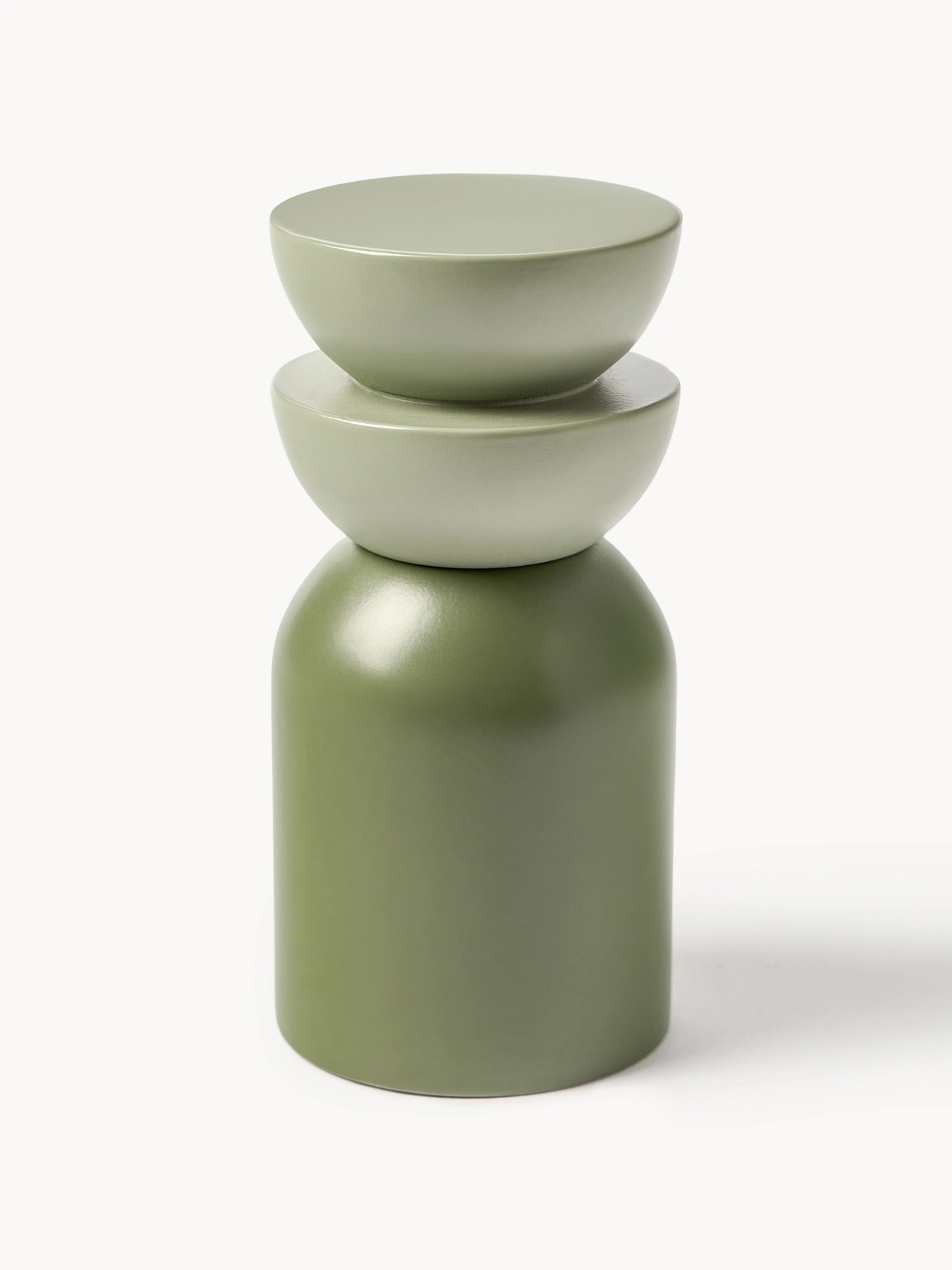 Westwing Collection Kruidenmolen Simi van acaciahout, Hoogte: 13 cm
