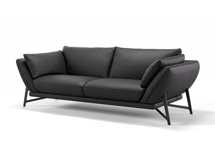 Leder 3-Sitzer ESTELLA Loungesofa Design Couch