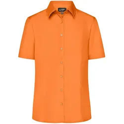 Damen Business-Bluse kurzarm "JN643" - XS - Orange