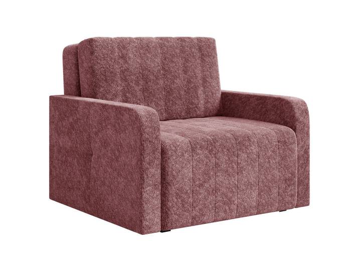 Milino Schlafsessel, Beere, Kunststoff, 101x87x101 cm, Liegefunktion, Wohnzimmer, Sofas & Couches, Schlafsofas, Schlafsofas mit Bettkasten