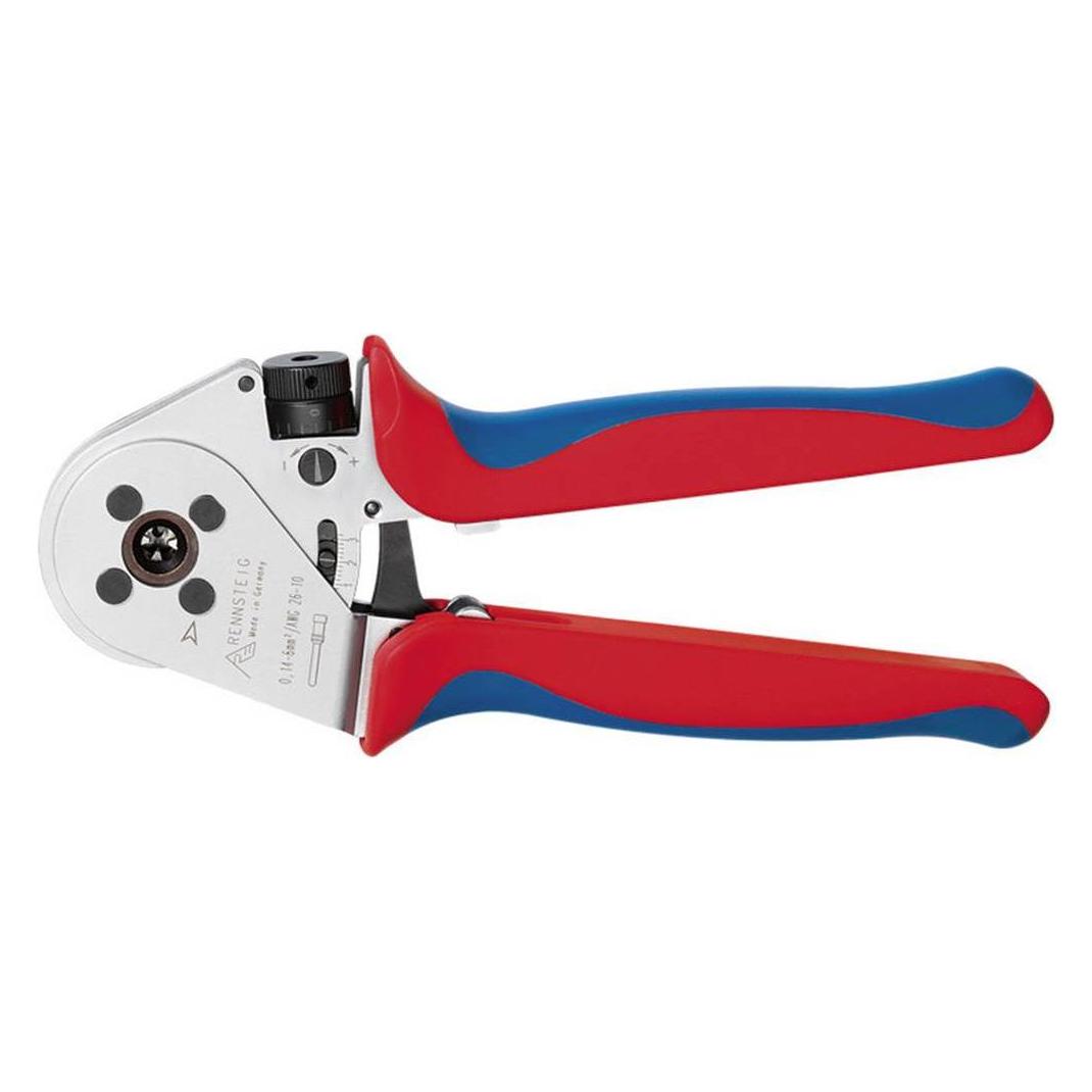 Rennsteig Crimpzange Gedrehte Stift- und Buchsenko (230 mm) (8750 0000 61)