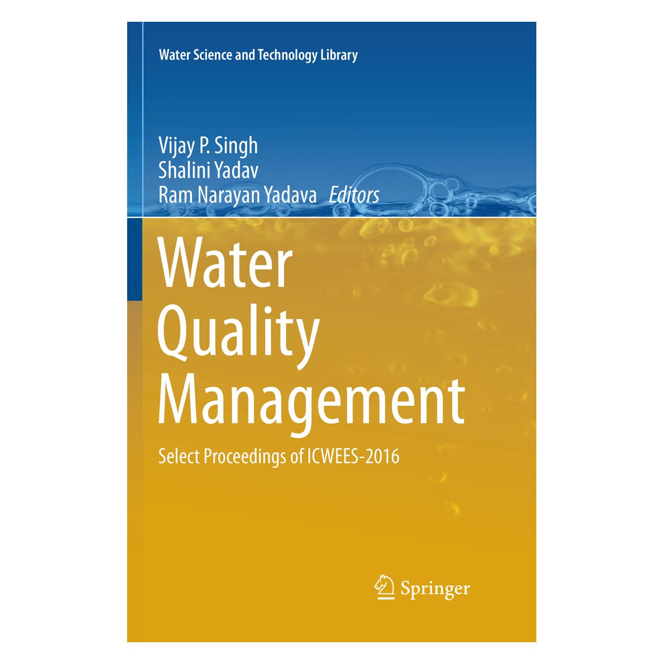 Springer Water Quality Management (Englisch, Softcover, Ram Narayan Yadava, Shalini Yadav, Vijay P Singh) (38977482)