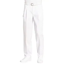 Bundfaltenhose "12/8230" - 52 - Weiß