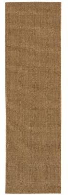 Style Haven Veranda Woven Textured Light Brown Indoor-Outdoor Area Rug