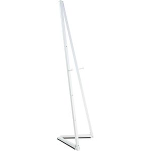 Sprintis Staffelei Aluminium, weiß, klappbar, Höhe gesamt 150 cm, Bildhöhe bis 119 cm