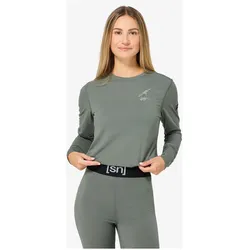 Super Natural, Damen, Funktionsshirt, Tundra175 Bunny (XS), Grün