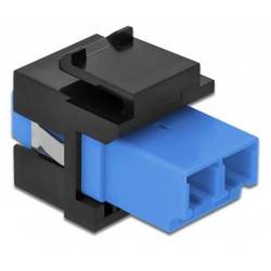 Delock 86718 LC-Einbaumodul Keystone Kabel 1 St.