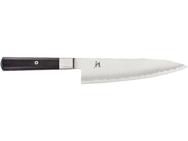 Kochmesser MIYABI Miyabi 4000FC Gyutoh , braun, Klingenlänge 20cm, Spezialklingenstahl, Stahl, Kochmesser, Kochmesser, Klingenlänge 20 cm, FRIODUR eisgehärtete Klinge
