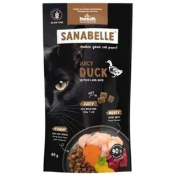 Sanabelle 20 x 40g Juicy Land-Ente Katzensnack-Sparpaket