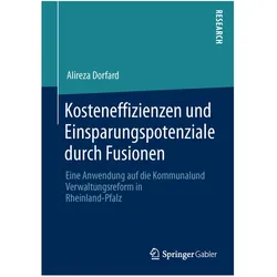 Kosteneffizienzen und Einsparungspotenziale durch Fusionen, Fachbücher von Alireza Dorfard