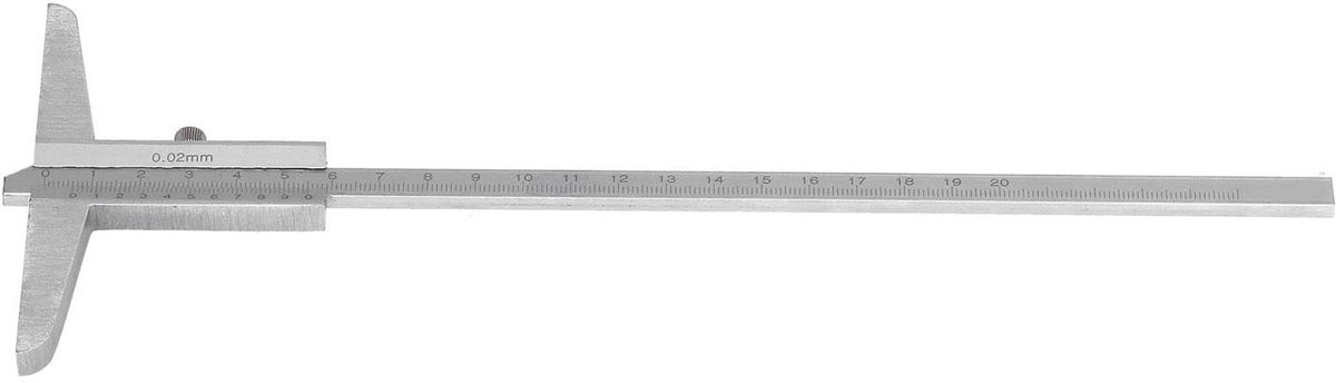 Vernier Remklauw Micrometer Meetinstrument 0-250mm - Roestvrij Staal - Zilver
