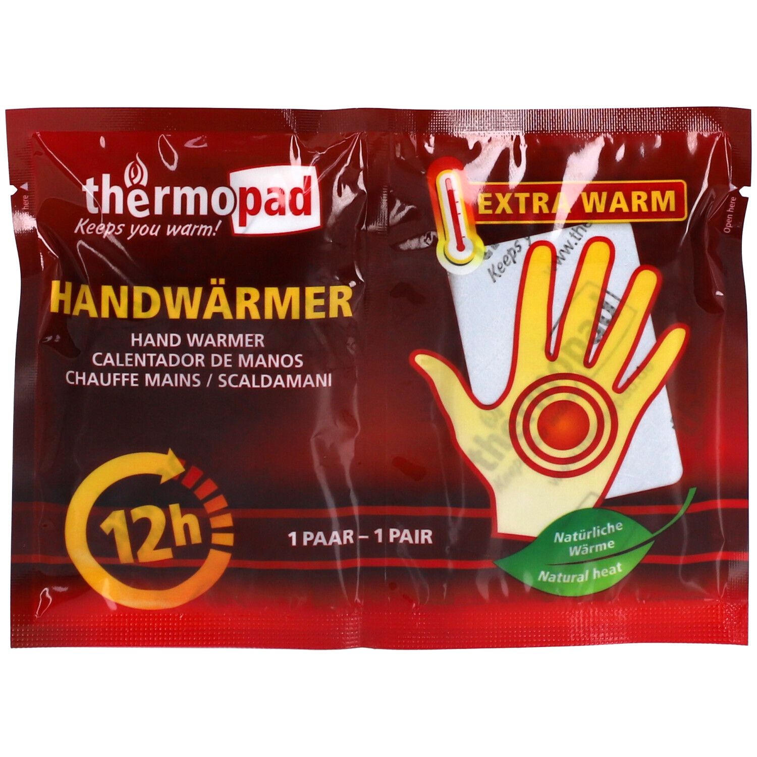 Thermopad Handwärmer 1 St Wärmekissen