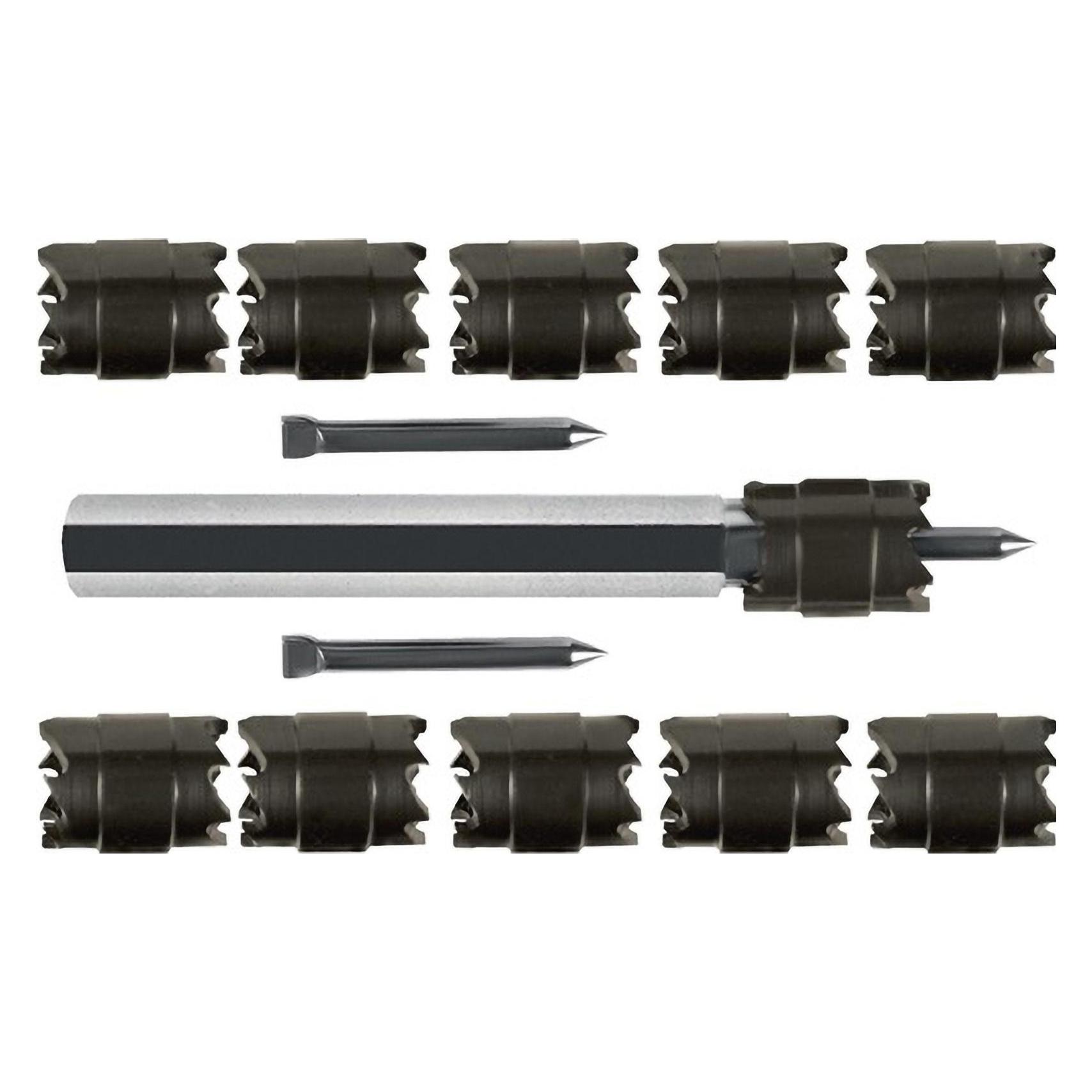 Ruko Schweisspunktfräsersatz D.10mm HSS-G 13 tlg. (101104)
