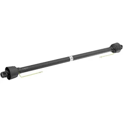 Wiltec, Zubehör Gartenmaschinen, Zapfwelle T5 Gelenkwelle 1800-2340mm 620Nm 540U/min PTO-Shaft 54kW 1 3/8" 6 Zahn (Häcksler, Rasenmäher, Rasentraktor)