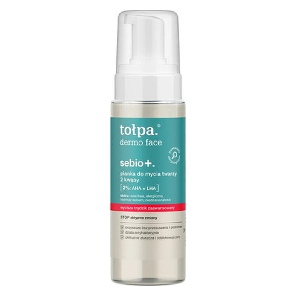 Tołpa Topa Topadermo Face Sebio Cleansing Foam Aha Lha 150ml (Reinigungsschaum, 150 ml) (TSE135)