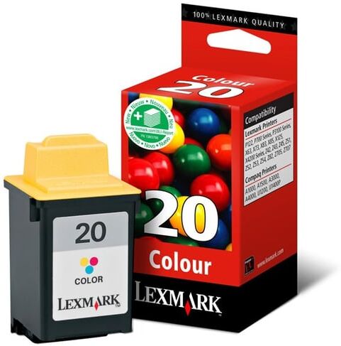 Lexmark 15MX120 (Nr. 20) tinteiro cores