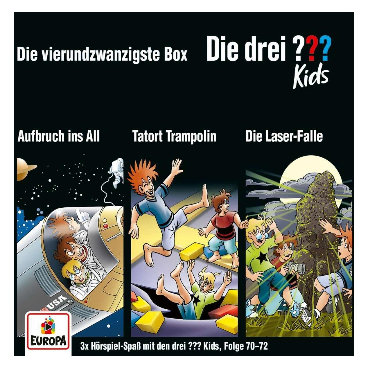 Europa Die drei DREI FRAGEZEICHEN kids - 24 Box (F70-72) (Die drei ??? Kids, Ulf Blanck, Deutsch) (58813812)