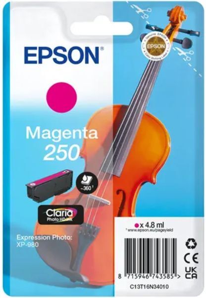 Epson 250 (C13T16N34010) - Magenta - Druckerpatrone
